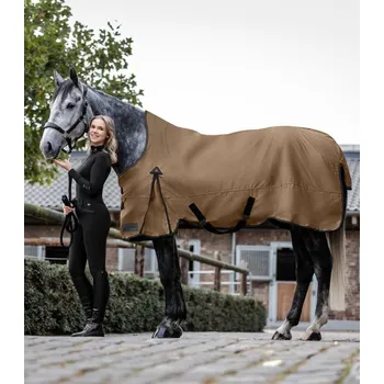 Sport Waldhausen Zimní deka ARCTIC Turnout, vyšší krk, 100 g Barva: cappuccino/black, Velikost: 165 cm