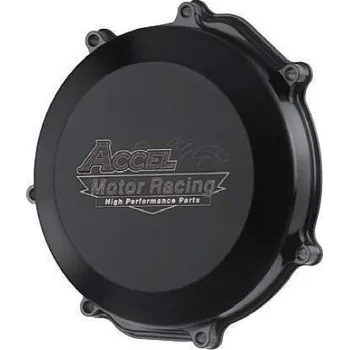 Spojková sada ACCEL hliníkový kryt spojky (s těsněním) YAMAHA YZ 450F 10-17 barva černá