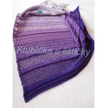 Šátek Šátek Fialový sen/Purple dream/