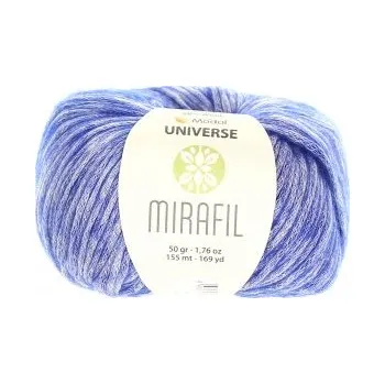 Příze Mirafil Příze Universe Solid 453 - modrá melange