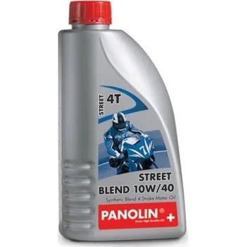 Motorový olej Panolin STREET 4T Blend 10W40 moto olej na motorky HONDA CR 125 RH - J - K - L rok 87-94