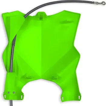 UFO tabulka pod startovní číslo KAWASAKI KXF 250 17-20, KXF 450 16-20, barva zelená fluo (STADIUM)
