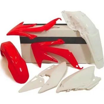 RACETECH kompletní plasty HONDA CRF 450X 08-17, barva OEM bílá červená