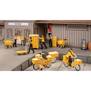 Figurka tematická sada s figurkami Poštovní doručovatelé Noch 16265