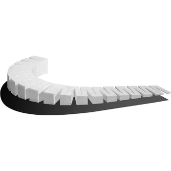 Modelová železnice pěnové kolejové podloží stoupání 4% Woodland Scenics ST1413