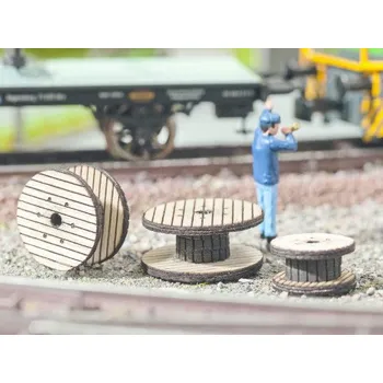 Modelová železnice cívka na kabely 3ks Noch 14202