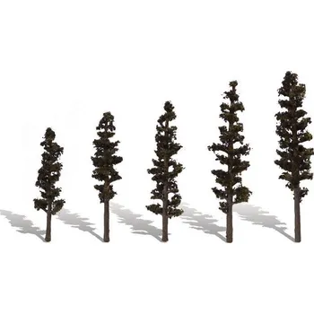 Modelová železnice jehličnaté stromy malé 5 ks Woodland Scenics TR3560