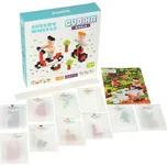 Cubika DŘEVO Pixel Stavebnice 3D Rychlá kola 200 dílků 1x1cm