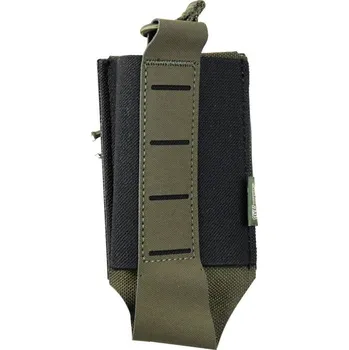 Taktická MOLLE sumka na 1x M4 zásobník - Ranger Green, CONQUER Tactical Gear