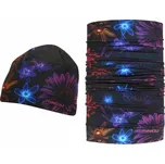 Čepice zimní + Multifunkční zateplený nákrčník PINGU - RUBY + RAT 74 L/XL Polyester Thermo 74