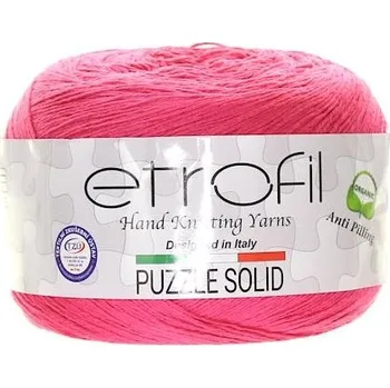 Příze Etrofil Příze Puzzle Solid fuchsiová PS 019