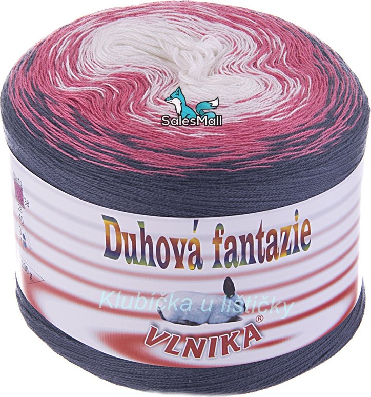 Vlnika Příze Duhová fantazie 5464
