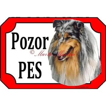 Cedulka kolie blue - Bez samolepicí vrstvy