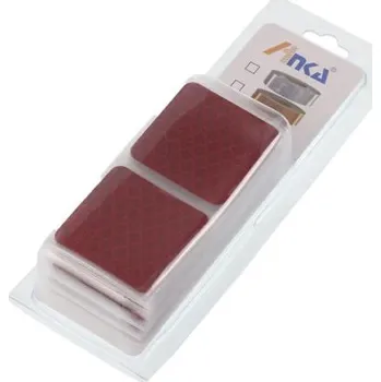 Reflexní páska na plachty a cisterny 4 m - ČERVENÁ