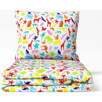 Povlečení Dreamy Linens Povlečení bavlněné, Veselá ZOO Dreamy Linens