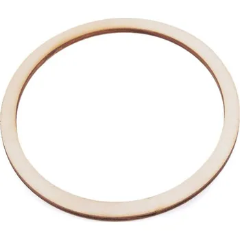 Lapač snů Stoklasa Dřevěný plochý kruh na lapač snů 12 cm 2 ks přírodní