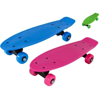 Shortboard Street Rider 41cm skateboard plastová kolečka 3 barvy