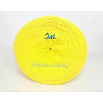 Příze YarnMellow Příze Butterfly mono žlutá