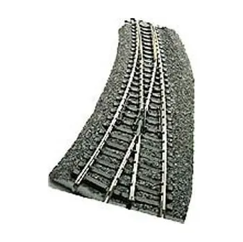 Modelová železnice podloží oblouková výhybka pravá tmavé Tillig 86315