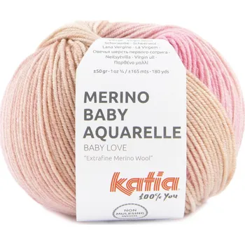 Příze Katia Merino Baby Aquarelle 357