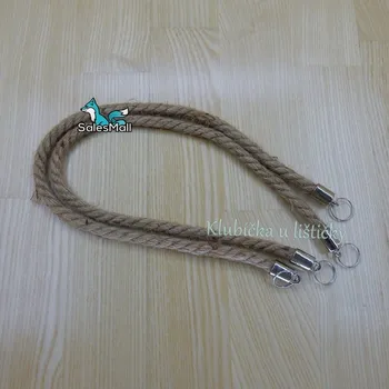Ucha sisalová na tašky délka 55 cm (2ks-1pár)