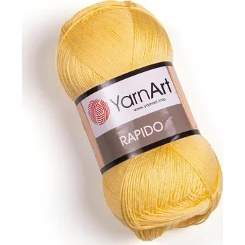 Galanterie YarnArt příze Rapido 689 - světle žlutá