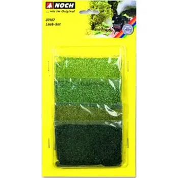 Modelová železnice sada olistění 4 barvy Noch 07167