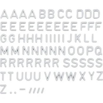 Modelová železnice set písmen ABC Faller 180965