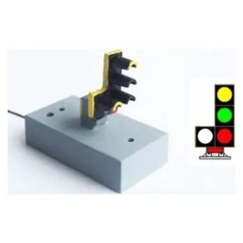 Modelová železnice návěstidlo AŽD trpasličí odjezdové ( Z,Č,Ž ) Němeček t465