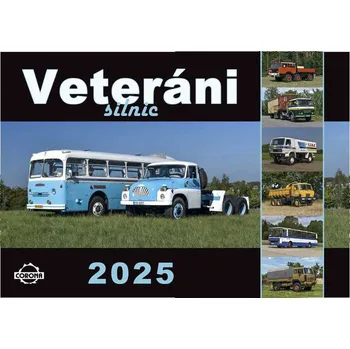 Kalendář kalendář nástěnný 2025 - Veteráni silnic Literatura kaln25vetsil