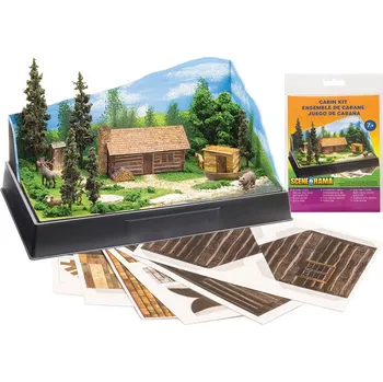 Modelová železnice lesní chata Woodland Scenics SP4239