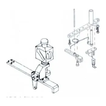 Modelová železnice svítilna obloukové výhybky osvětlená funkční kit Weinert modellbau 7221