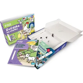 Albi Kouzelné čtení Zvířátka na statku, kniha + elektronická tužka 2.0