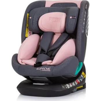 Autosedačka CHIPOLINO Autosedačka Supreme i-Size 40-150cm Isofix 360, Flamingo 160781, (2024)