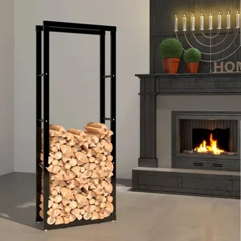 PRODUMAZAHRADU stojan na dřevo antracit