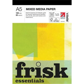 Blok Blok A5 Frisk Essentials Mixed Media Paper, 30 listů