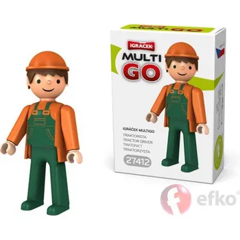 Figurka Efko IGRÁČEK MultiGO Traktorista Figurka v krabičce