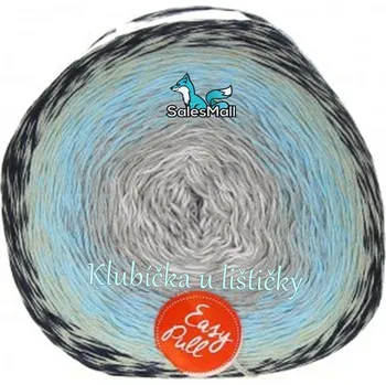 Příze Etrofil Příze Puzzle modrá šedá bílá PZ13