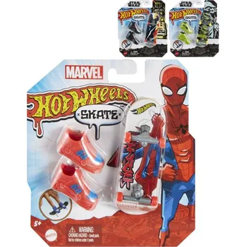Mattel HOT WHEELS Fingerboard tématický set skateboard + boty různé druhy