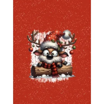 Panel- Teplákovina - Sob za kládou 80x60