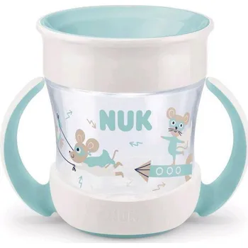 NUK hrníček dětský Mini Magic 360° 160 ml Zelený