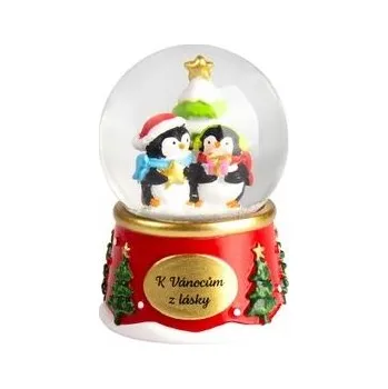 Vánoční dekorace ALBI - sněžítko K Vánocům z lásky