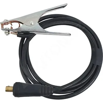 Příslušenství ke svářečce Kabel zemnící se svorkou 200A, délka 4m, vodič 25mm2, zástrčka 10-25