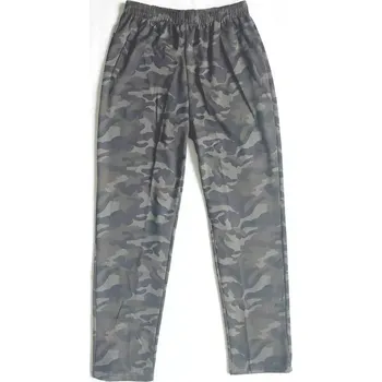 Tepláky zateplené tmavý maskáč