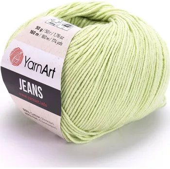 YarnArt Příze Gina/Jeans 11-světle zelená