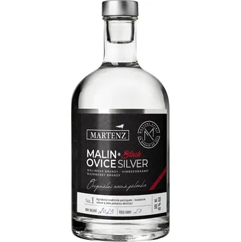 Pálenka Martenz Malinovice Black 0,5 l 40% Silver