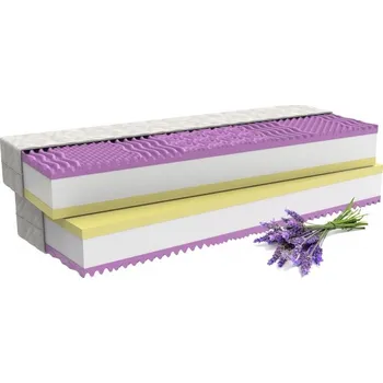 Matrace MPO Ortopedická matrace 1+1 LEVANDULE COMFORT 120x200 cm Pratelný potah Medico