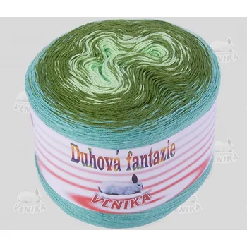 Příze Vlnika Příze Duhová fantazie 5423