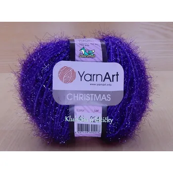 Příze YarnArt příze Christmas 41 - fialová