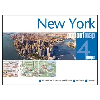 New York Double - Map, Popout